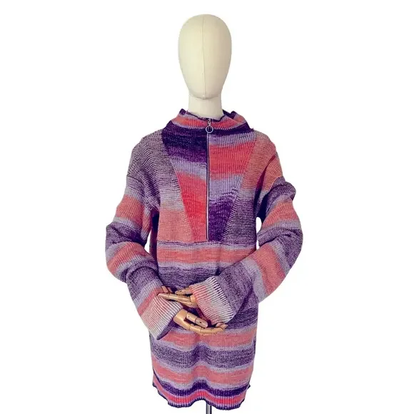 Daily Practice Half Zip Tunic Sweater by Anthropologie Size S - Picture 6 of 12